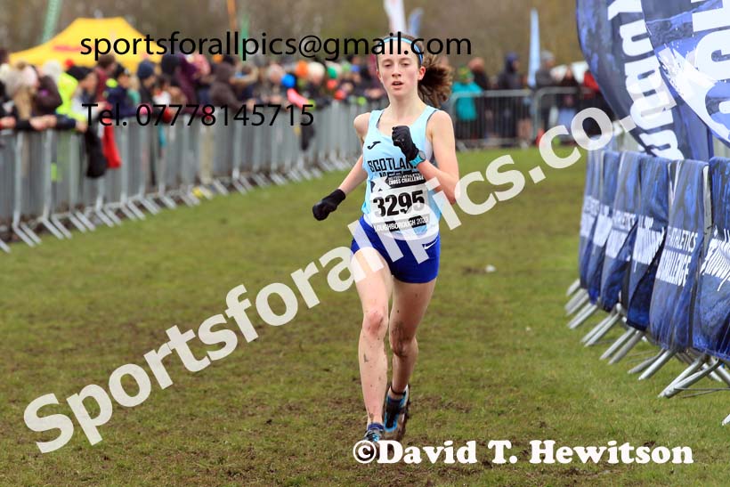 Womens Under-20s 2023 UK CAU Inter Counties Cross Country Champs, Prestwold Hall, Loughborough. Photo: David T. Hewitson/Sports for All Pics